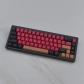 GMK Red Samurai 104+25 PBT Dye-subbed Keycaps Set Cherry Profile for MX Switches Mechanical Gaming Keyboard